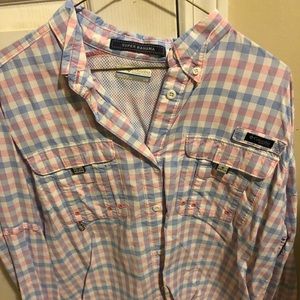 Columbia button up long sleeve